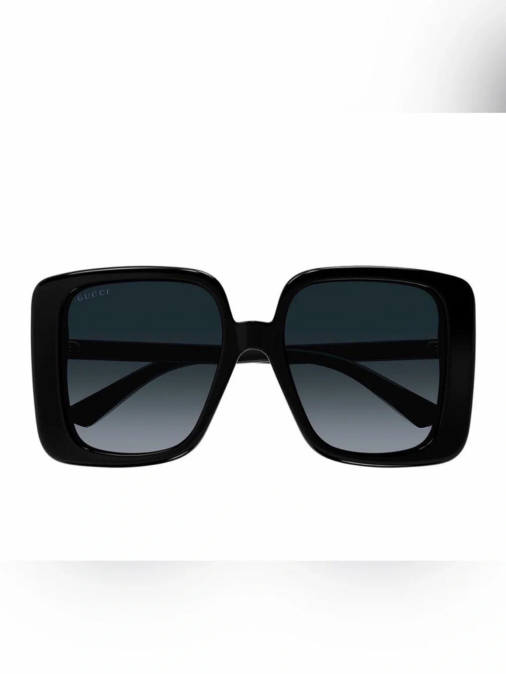 Gucci '80s Monocolor Butterfly Oversized Sunglasses, 55mm